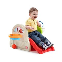 Toddler Sports Playset Activity Center – Indoor/Outdoor Slide, Bat & Balls, Dura