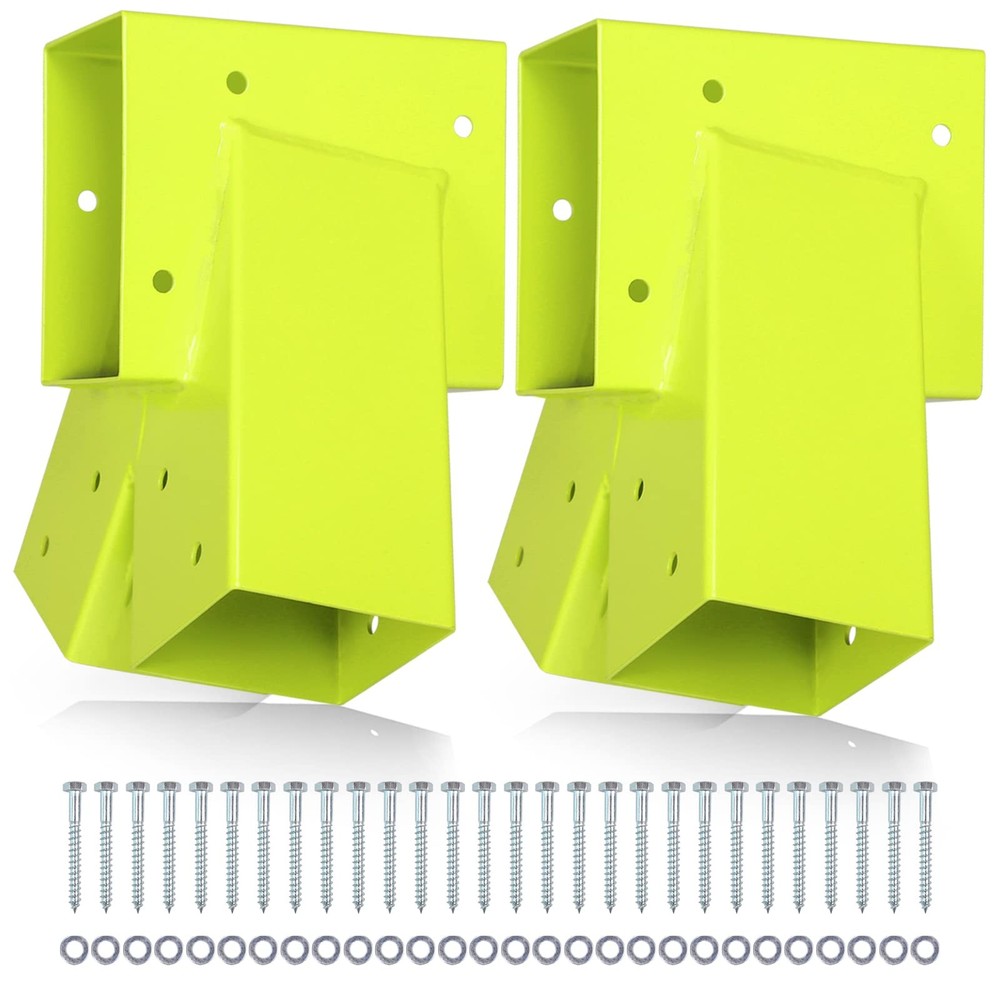 Highpro Swing Set Brackets-A-Frame 2 Swing Set Brackets with All Mounting Hardwa
