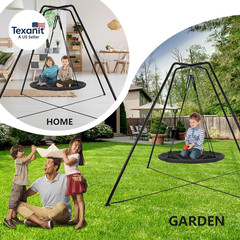Swing Stand for Kids, 330LBS Heavy Duty Metal Swings Frame for Backyard Indoor,