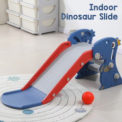Toddler Indoor Slide for 0 To 3 Years Old Easy Assembly Dinosaur Shape Foldable