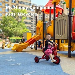 Red Preschool Kids Tricycles for 5-7 Year Olds – Durable Pedal – Durable