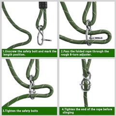 Tree Swing Ropes Heavy Duty, Adjustable Extendable Hammock Hanging Straps for
