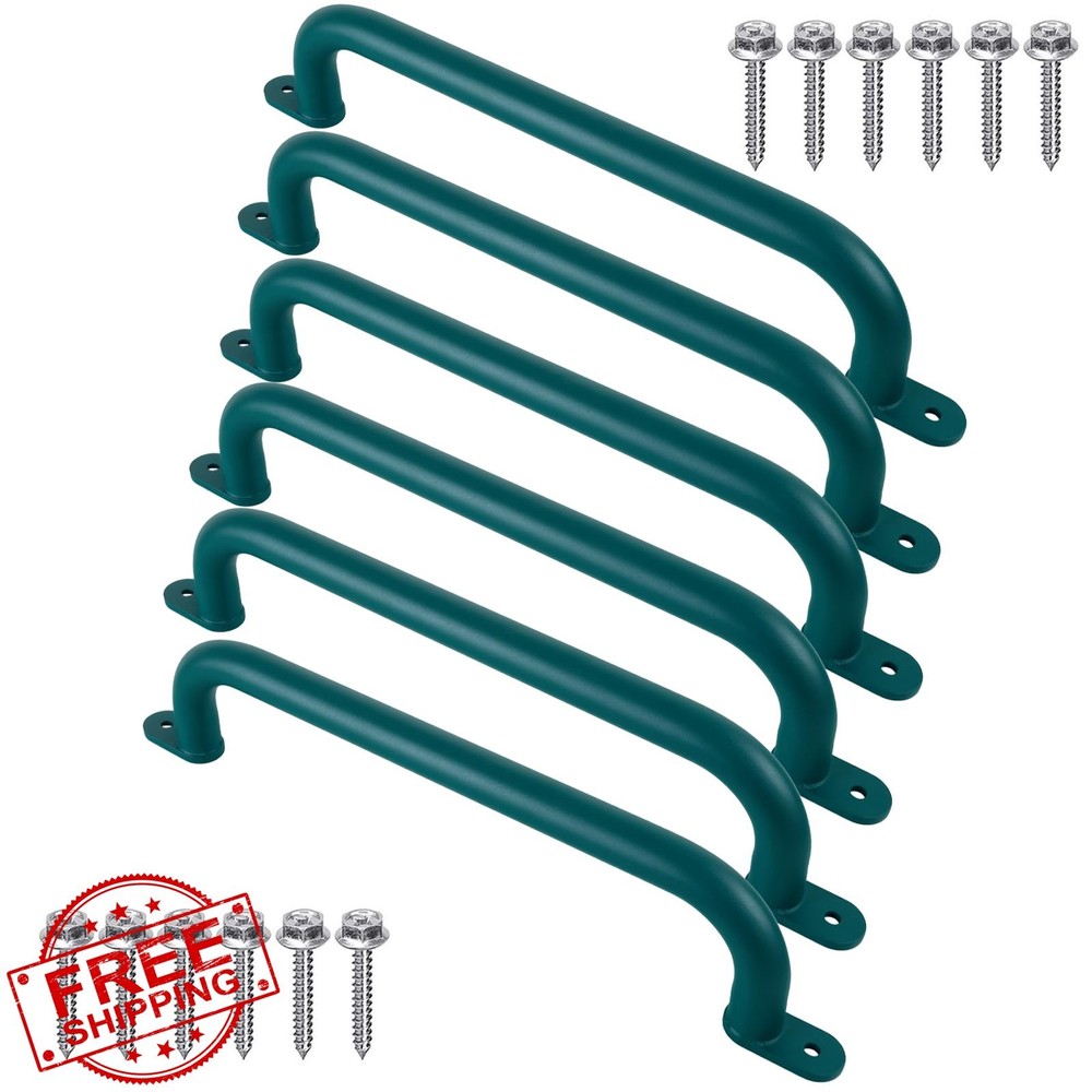 Purife Green Playground Handles Pack of 6