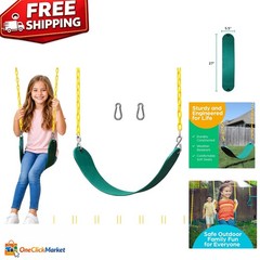 Versatile Swing Seat Replacement for Kids – Heavy Duty & Pinch-Free Design