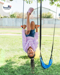 Adventure Line- Swing, 2 Soft Swings, 1 Super Twister, and 1 Sturdy Metal Monkey