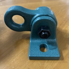 Wood Beam Swing Hanger Galvanized Ductile Iron Green Heavy Duty 5000lbs No Screw