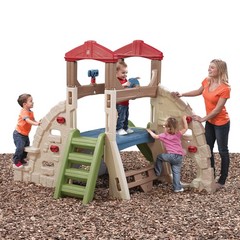 Outdoor CLIMBER WALL CRAWLER TUNNEL SLIDE Activity Playground Toy Gym Explore