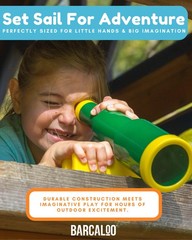 Barcaloo Kids Playground Telescope – for Swing Set or Jungle Gym