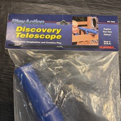 Playstar PlayAction PS 7832 Blue Plastic Discovery Telescope for Play House Use