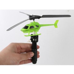 Pull String Helicopter Toy Funny Copter Educational Gift Toy for Children Kids