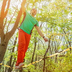 Slackline Kit Slakcline Longer 65ft with Tree Protectors Arm Trainer and Carr…