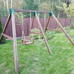 VEVOR 1-2-3 A-Frame 3 Brackets for Swing Set with All Mounting Hardware