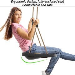 SELEWARE Heavy Duty Swing Seat for Adults Kids Tree Swing with Weather Proof Rop