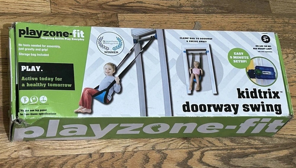 Playzone-fit, Kidtrix Kids Toddler Indoor Doorway Door Swing Weight Limit 150 lb
