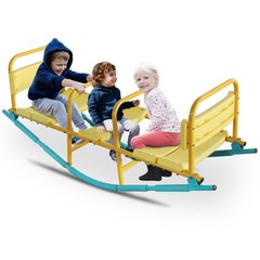 Kids Seesaw Playground Outdoor Activity Play Backyard Fun Rocker Swing