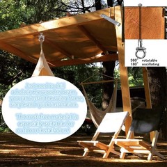 2-Pack Heavy Duty Swing Hangers with Bearings- 304 Stainless Steel Swing Set …