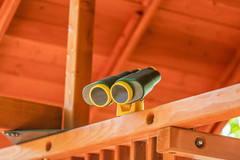 Green and Yellow Rotating Playset Binoculars Compatible with Most Playsets