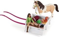 Horse Club – 23 PC Sarah’s Camping Adventure Horse Playset – Includes Rider, Ma