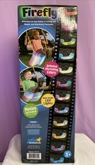 Firefly LED Illuminated Recreation Swing, Clear Multicolored Lights.