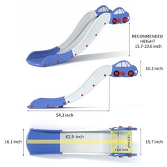 Couch Slide for Stairs Bed Kids Extended Widened Toddler Slide Plastic Indoor…