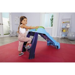 2-in-1 Indoor Outdoor Slide Wet Dry Fun Toddlers Ages 2-6 Easy Storage New