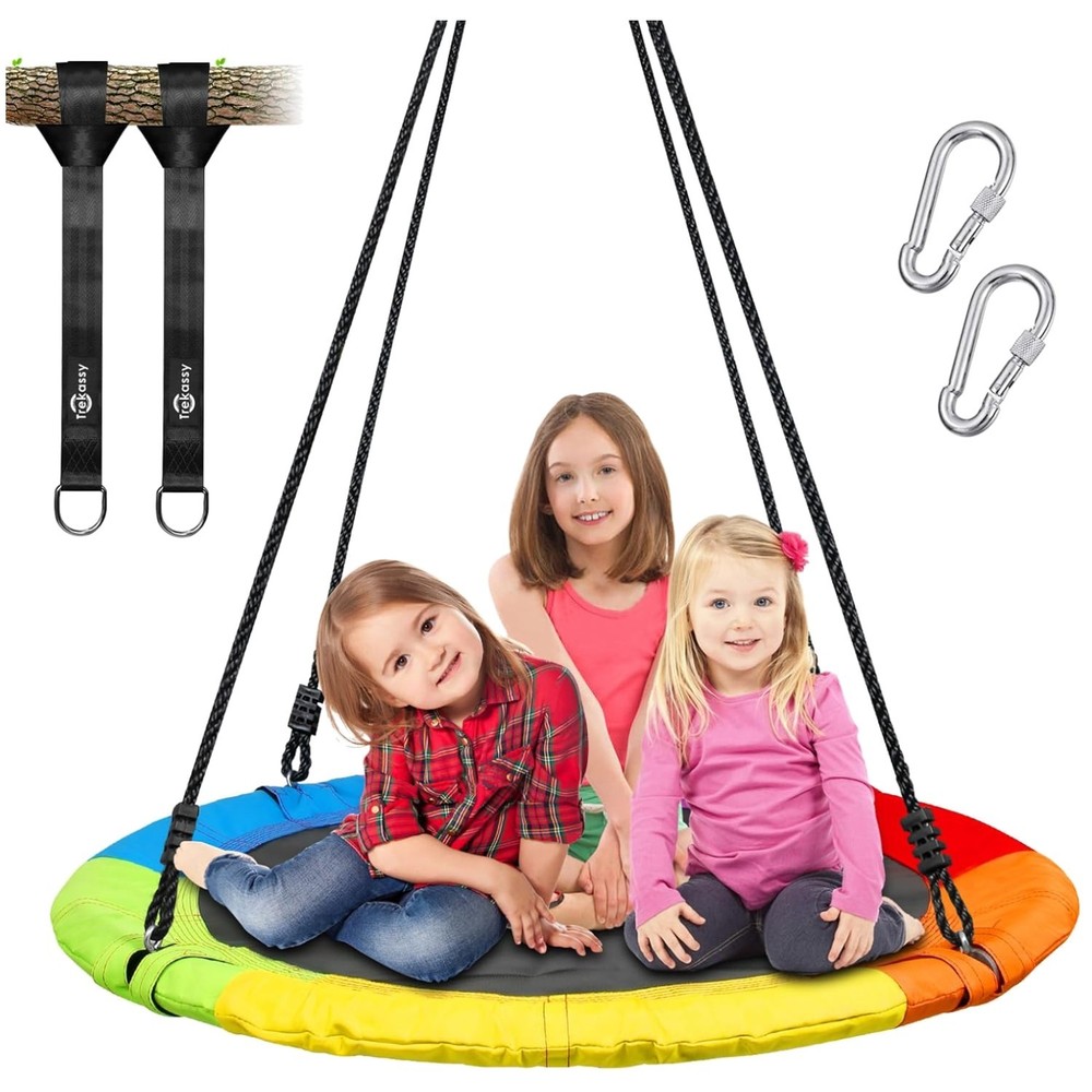 Outdoor Swing for Kids & Adults – Waterproof Fabric