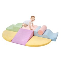 Climbing Toys for Toddlers, Toddler Climbing Toys Indoor, 7-Piece Soft Foam C…