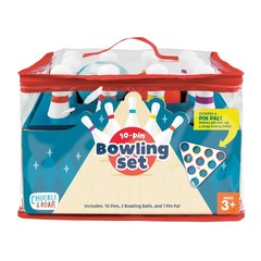 10-Pin Kids Bowling Set with Pin Pal – Indoor Active Game for Family Game Nig…