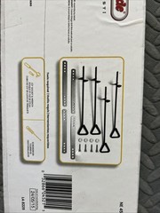 4 Pack Swing-N-Slide Anchor It Universal Metal Ground Anchors In Black NE 4521