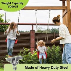 Highpro Swing Hangers for Wooden Sets Pack of 2 Heavy Duty Silver – 2