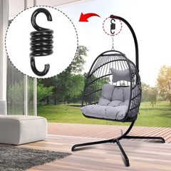 Spring Porch Hook for Hammock Swing Chair Hanging Suspension,880lbs Weight Ca…