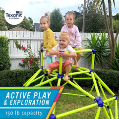 Climber with Top – Active Indoor Outdoor Play Set Climbing Dome Equipment Toys –