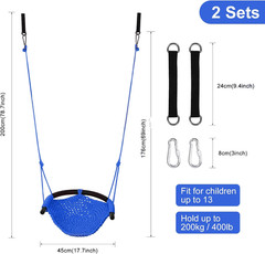 JKsmart 2 Pack Kids Swing Seat, Heavy Duty Rope Play Secure Children S