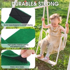 Tree Protector Kit for Slacklines – 79″ x 4″ Non-Slip Felt Tree Guards, 2 Pack