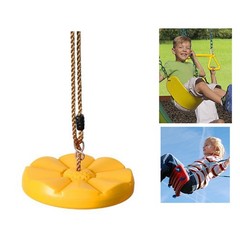 Heavy Duty Plastic Disc Tree Swing With PE Rope For Kids Children Outdoor P ADVO