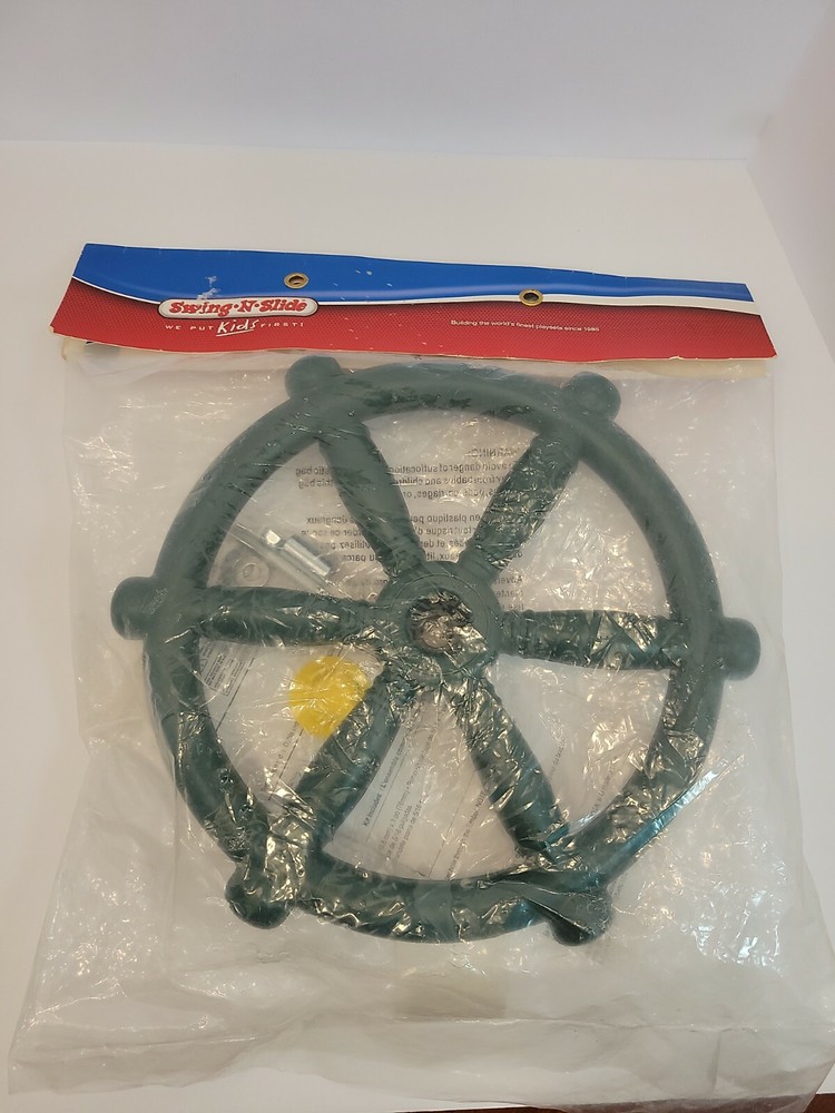 Pirate Ship Boat Wheel 12 Inch Swing N Slide Playground Playset Sailing Play New