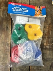 Swing-N-Slide Textured Climbing Rocks Wall Holds 4 Complete Packages (4 In Each)