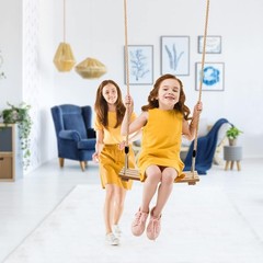 Comfortable & Secure Tree Swing for Kids & Adults – Easy Indoor & Outdoor Setup