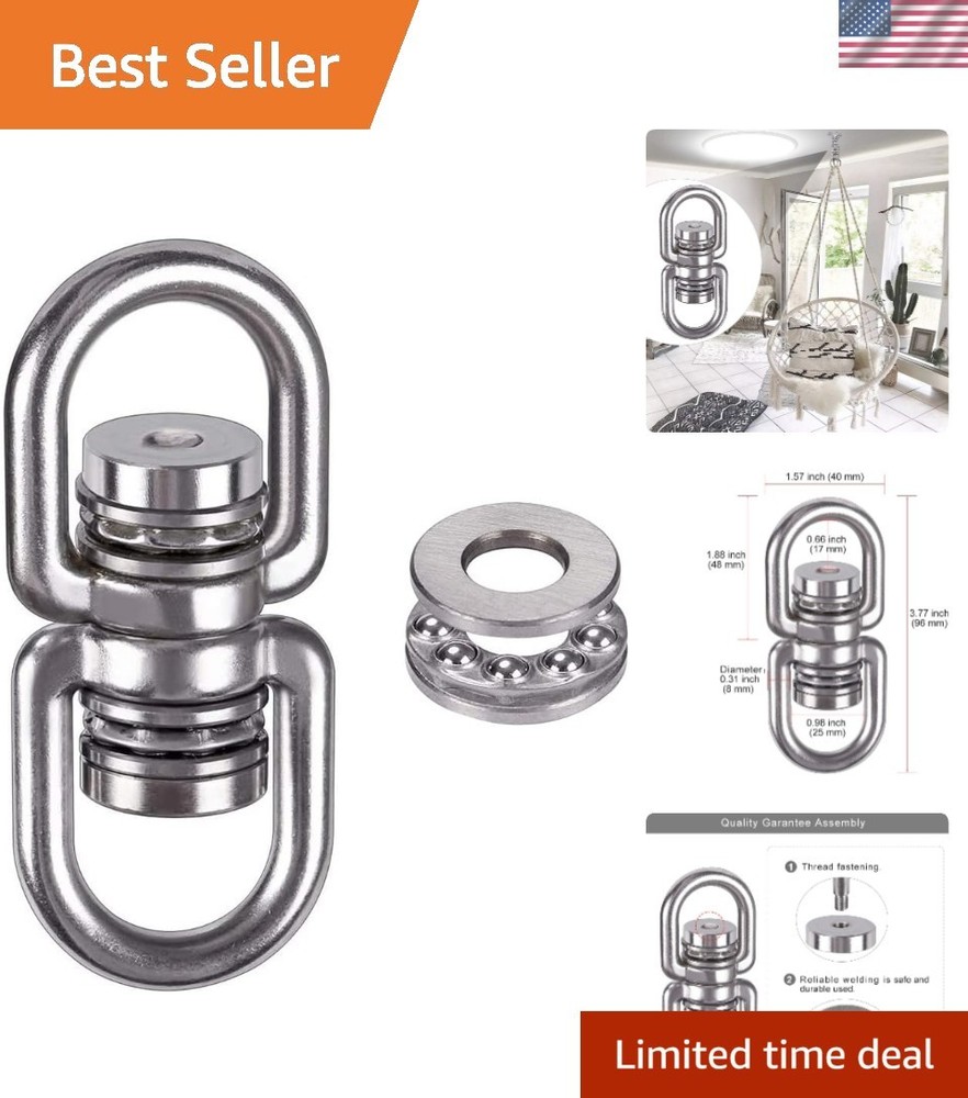 Innovative 360° Rotational Swing Swivel – Perfect for Kids & Outdoor Activities