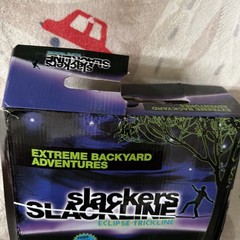 Slackers 50′ Slackline & Ratchet Wave Walker Kit Blue SLA465 NIB