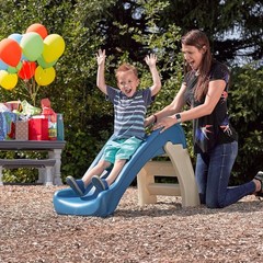 Tobogán plegable para niños de 1,5 a 4 años, ideal para interiores y exteriores.