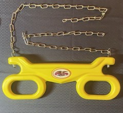 Vintage 1994 Flexible Flyer Trapeze Swing In Box Back Yard Swing Set Accessory