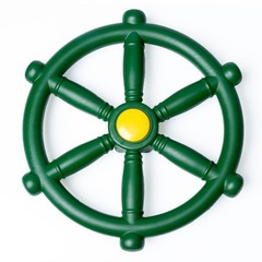 Playground Kids Steering Wheel Toy – Outdoor Playhouse Toys Plastic Pirate Sh…