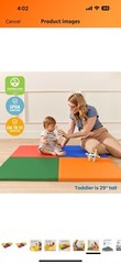 ECR4Kids SoftZone Play Patch Activity Mat and Toy Bins, Beginner Playset