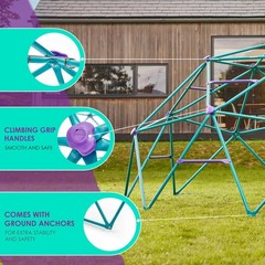Play Phobos, Jungle Gym, 5ft Climbing Dome – Kids Outdoor Play Equipment, Mon…