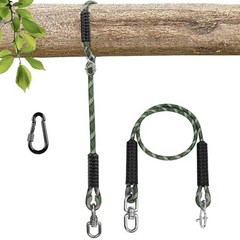 3.91ft(47″) Heavy Duty Tree Swing Rope Hammock,Tree Swings Hanging 3.91ft-1pack