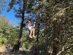 Zip line Trolley Seat / Fun Swing