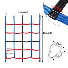 Climbing Net for Kids Outdoor, Climbing Cargo Net, Playground Acces… Fast Ship