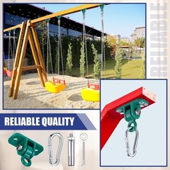 Heavy Duty Swing Hanger Hardware Kit for Wooden Playsets and Concrete