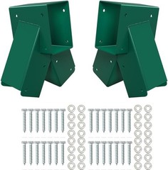 2Pcs A-Frame Swing Set Brackets Wooden Hardware Playground Equipment Parts